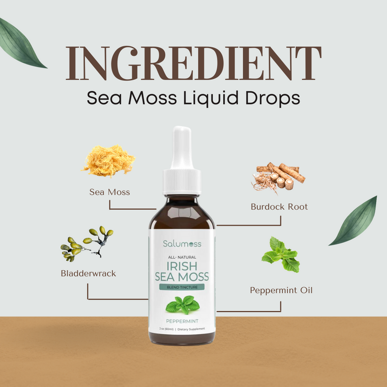 Irish seamoss blend tincture