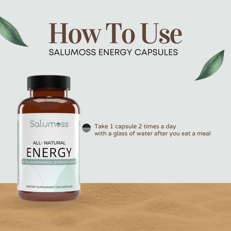 Salumoss energy capsule use