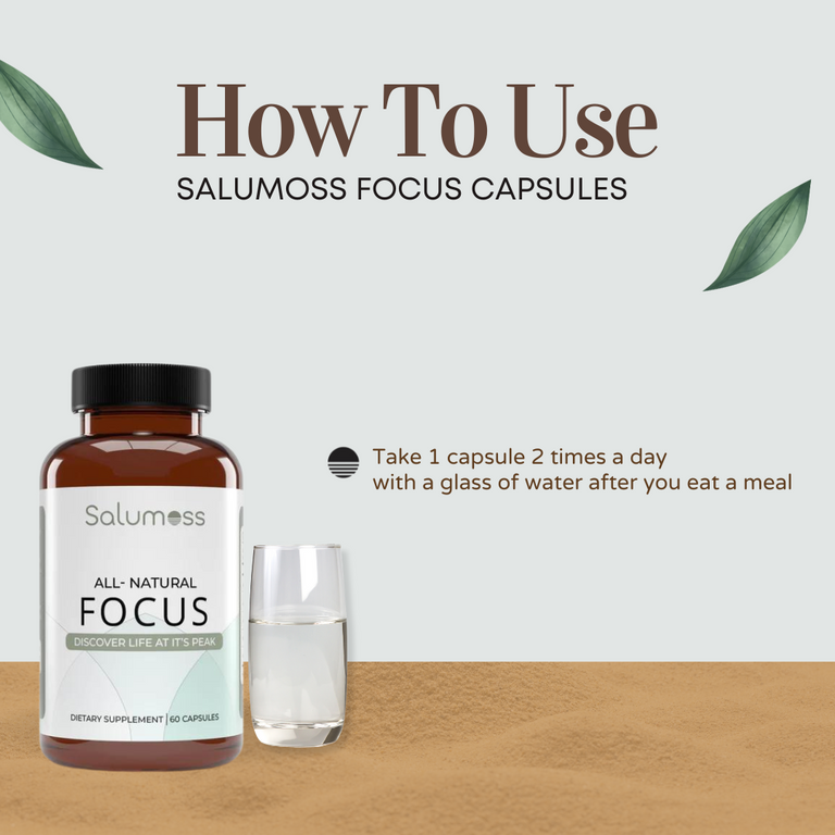 Salumoss focus capsules use