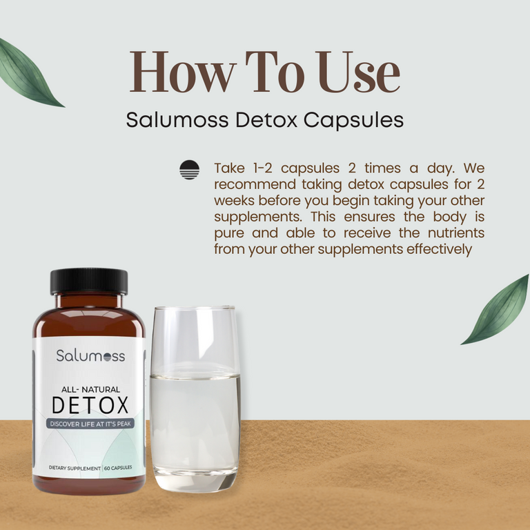 Salumoss detox capsule use