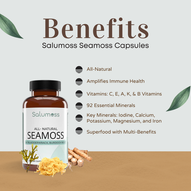 Seamoss capsules benefits